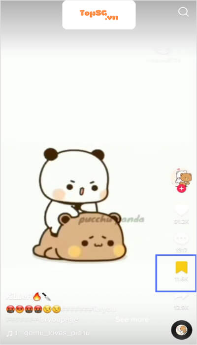 tăng favourite tiktok